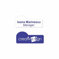 ecuson abs personalizat 3x7cm - ECA02